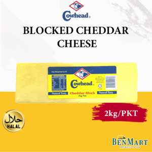 [Chill] Cowhead Block Cheddar Cheese Value Pack - Halal - NZ/Australia