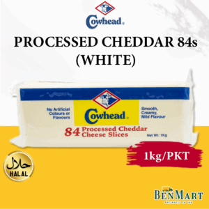 [Chill] Cowhead Original Cheese Slices 84s (White) - Halal - Australia