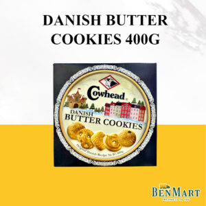 [Dry] Cowhead Danish Butter Cookies Tin 400g - Halal - Malaysia