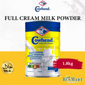 [Dry] Cowhead Full Cream Milk Powder 1.8kg - Halal - New Zealand