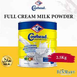 [Dry] Cowhead Full Cream Milk Powder 2.5kg - Halal - New Zealand