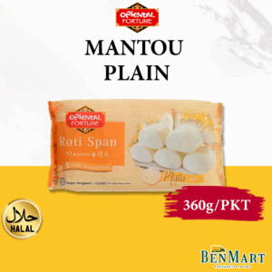 [Frozen] Fortune Mantou Plain - Halal - Malaysia - Bun