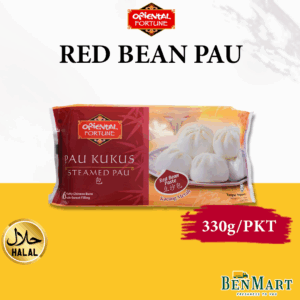 [Frozen] Fortune Red Bean Pau 330g - Halal - Malaysia - Bun