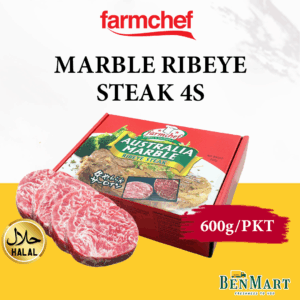 [Frozen] Farmchef Premium Meltique Marble Ribeye Beef Steak 4s x 150g - Australia