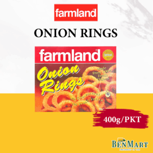 [Frozen] Farmland Onion Rings 400g - USA - Potato Finger Food Snack
