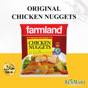 SG60 [Frozen] Farmland Chicken Nugget 400g Original- Halal - Malaysia