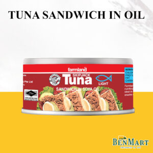 [Dry] Farmland Tuna (Sandwich) 185g - Halal - Thailand