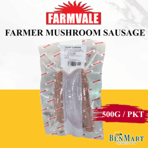[Frozen] Farmvale Farmer Pork Mushroom Sausage 500g - Singapore