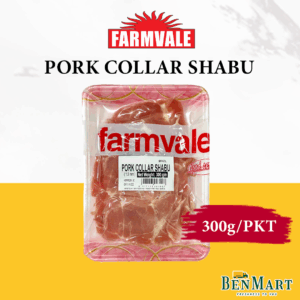 [Frozen] Farmvale Pork Collar Shabu 4/5mm 300g - Steamboat/Hotpot