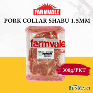 [Frozen] Farmvale Pork Collar Shabu 300g 1.5mm - Steamboat/Hotpot
