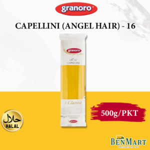 [Dry] Granoro Capellini (Angel Hair) -16 Pasta 500g - Halal - Italy