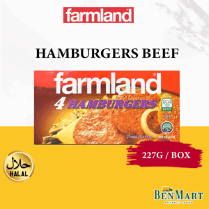 [Frozen] Farmland Hamburgers 227g – Halal – Singapore