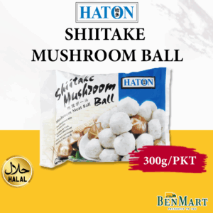 [Frozen] Haton Shiitake Mushroom Ball 300g - Halal - Seafood Steamboat