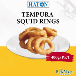 [Frozen] Haton Tempura Squid Rings 400g - Malaysia - Sotong - Octopus