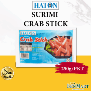 [Frozen] Haton Crab Stick 250g - Halal - Seafood Steamboat