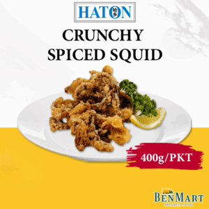 [Frozen] Haton Battered Crunchy Spiced Squid 400g - Malaysia - Sotong - Octopus