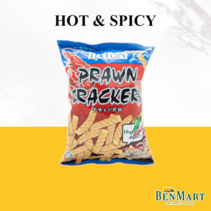 [Dry] Haton Prawn Crackers Chip (Hot Spicy) Bundle of 2 x 70g - Halal - Malaysia