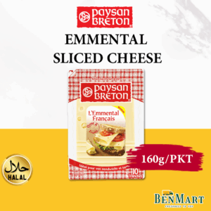 [Chill] Paysan Breton Natural Emmentaler Cheese Slices 160g - Halal - France