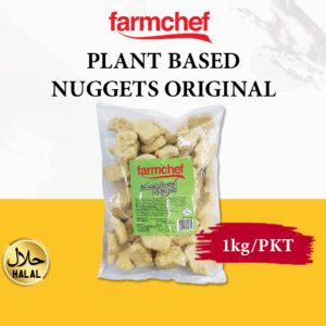 [ Frozen] Farmchef Plant Based Nuggets 1kg - Halal