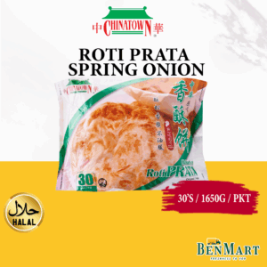 [Frozen] Chinatown Roti Prata 1650g –  Halal – Singapore