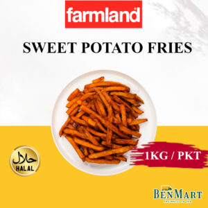 [Frozen] Farmland Sweet Potato Fries 1kg - Halal
