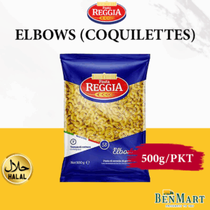 [Dry] Reggia Coquilettes (Elbow) (No.58) Pasta 500g - Halal - Italy