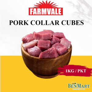 [Frozen] Farmvale Pork Cubes 1kg - Stew/Sweet Sour Pork/Cube