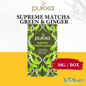 [Dry] Pukka Tea – Supreme Matcha Green 20’S X 30g – UK