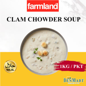 [Frozen] Farmland Clam Chowder Soup 1L - Halal
