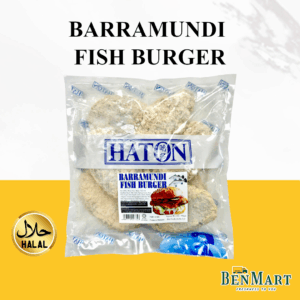 [Frozen] Haton Barramundi Fish Burger 650-700g – Halal – Malaysia