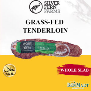 [Chill] Silver Fern PR Tenderloin 2.2kg - 2.7kg - Halal - New Zealand - Silverfern
