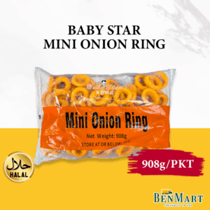 [Frozen] Mini Onion Rings 908G - Halal - China - Snacks/Finger food