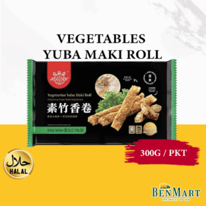 [Frozen] EB Vegetables Yuba Maki Roll 300g – Halal – Malaysia