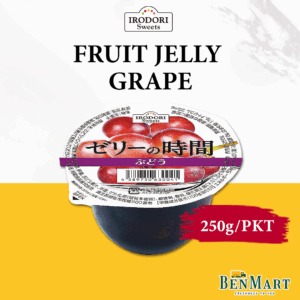 [Dry] Irodori Fruit Jelly Grapes 250g – Japan