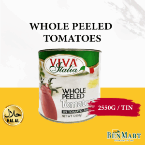 [Dry] Viva Italia Whole Peeled Tomatoes 2550g – Italy