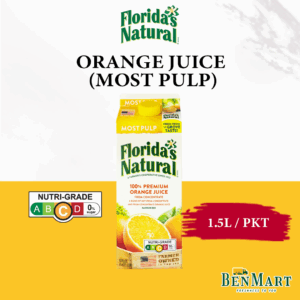 [Chill] Florida’s Natural 100% Premium Orange Juice (Most Pulp) 1.5l – USA