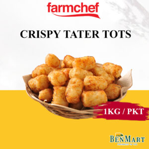 [Frozen] Farmchef Crispy Tater Tots Mini Hashbrown 1kg - Belgium