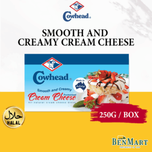 [Chill] Cowhead Smooth And Creamy Cream Cheese 250g – Halal – Australia