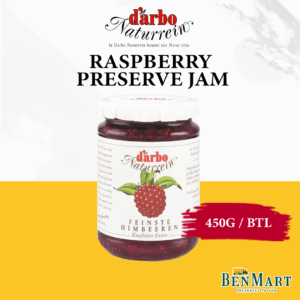 [Dry] Darbo Raspberry Preserve Jam 450g – Austria