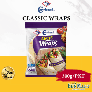 [Frozen] Cowhead Classic Wraps 5s 300g - Halal - Malaysia - Wrap/Kebab