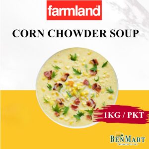[Frozen] Farmland Corn Chowder Soup 1L - Halal