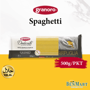 [Dry] Granoro Dedicato N.180 Spaghetti Quick Cooking 500g – Halal – Italy
