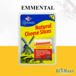 Cowhead Natural Cheese Slices Emmental 150g