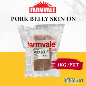 [Frozen] Farmvale Pork Belly Skin On Approx. 1kg