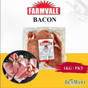 [Frozen] Farmvale Back Bacon 1kg - Netherlands - Pork