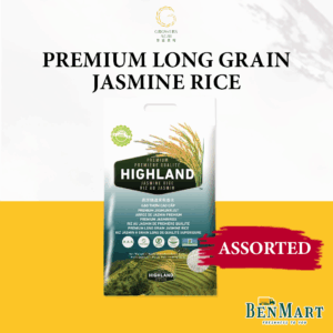 [BenMart Dry] Highland Premium Long Grain Jasmine Rice - Vietnam